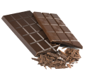 White and black chocolate